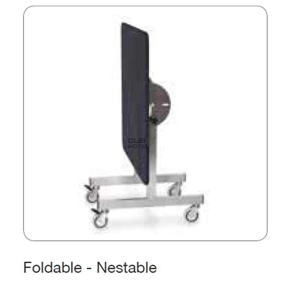  Mesa Cuadrada Plegable Room Service 80x80 cm